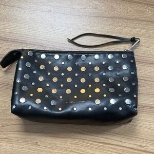 Rebecca Minkoff Ayla Studded Clutch Black Clutch Bag